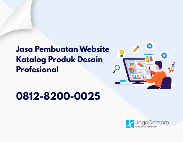Jasa Pembuatan Website Katalog Produk Desain Profesional